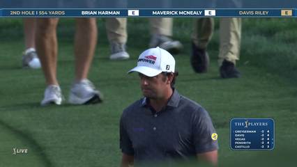 Davis Riley | Round 1 | 2nd hole | Shot 3 | 2026 THE PLAYERS