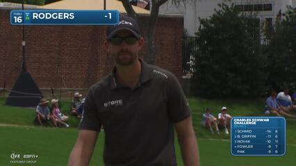 Patrick Rodgers | Round 3 | 16th hole | Shot 3 | 2025 Charles Schwab