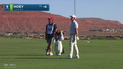 Rico Hoey | Round 2 | 9th hole | Shot 3 | 2025 Bank of Utah