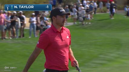 Nick Taylor | Round 2 | 1st hole | Shot 4 | 2025 WM Phoenix Open