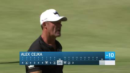 Alex Cejka | Round 3 | 12th hole | Shot 3 | 2025 Stifel