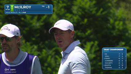 Rory McIlroy | Round 2 | 7th hole | Shot 1 | 2026 Truist Championship