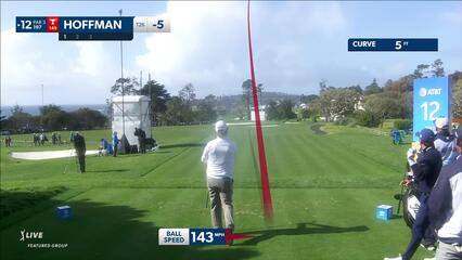 Charley Hoffman | 2023 AT&T Pebble Beach | Round 4 | 12th hole | Shot 1