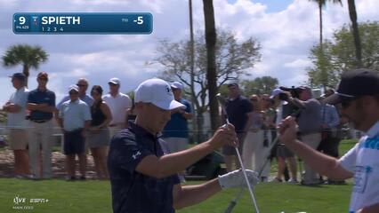 Jordan Spieth | Round 1 | 9th hole | Shot 2 | 2025 Cognizant Classic