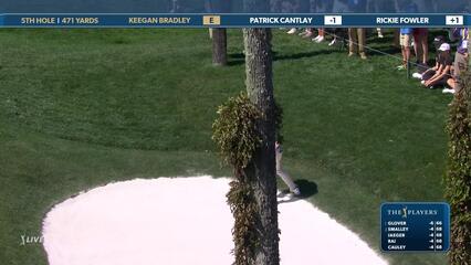 Keegan Bradley | Round 1 | 5th hole | Shot 3 | 2025 THE PLAYERS