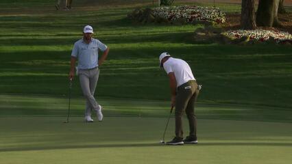 Viktor Hovland | Round 1 | 17th hole | Shot 4 | 2025 Valspar