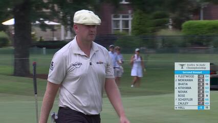 Harry Hall | Round 2 | 15th hole | Shot 3 | 2025 FedEx St. Jude