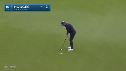 Lee Hodges | Round 1 | 15th hole | Shot 3 | 2025 Houston Open