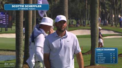 Scottie Scheffler | Round 2 | 10th hole | Shot 4 | 2026 Cadillac