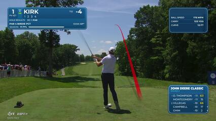 Chris Kirk | Round 2 | 1st hole | Shot 1 | 2025 John Deere