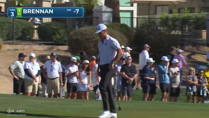 Michael Brennan | Round 4 | 3rd hole | Shot 5 | 2026 WM Phoenix Open