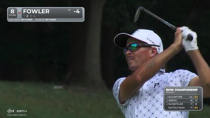 Rickie Fowler | Round 2 | 8th hole | Shot 2 | 2025 BMW Championship