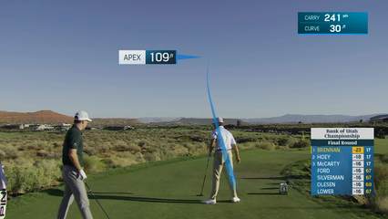 Michael Brennan | Round 4 | 18th hole | Shot 1 | 2025 Bank of Utah