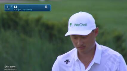 Haotong Li | Round 1 | 1st hole | Shot 4 | 2025 3M Open