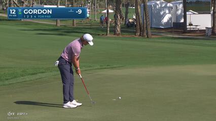 Will Gordon | Round 2 | 12th hole | Shot 5 | 2025 Cognizant Classic