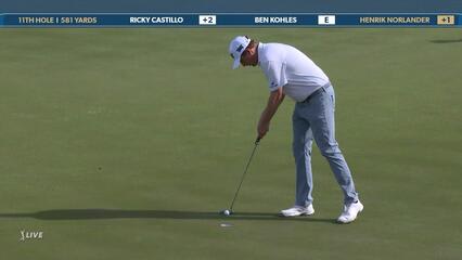 Henrik Norlander | Round 2 | 11th hole | Shot 5 | 2025 THE PLAYERS