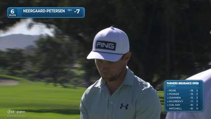 Rasmus Neergaard-Petersen | Round 3 | 6th hole | Shot 7 | 2026 Farmers