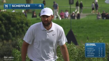 Scottie Scheffler | Round 4 | 16th hole | Shot 2 | 2025 Genesis