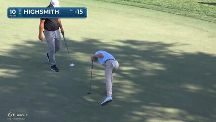 Joe Highsmith | Round 4 | 10th hole | Shot 4 | 2025 Cognizant Classic