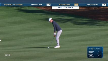 Alex Smalley | Round 1 | 16th hole | Shot 3 | 2025 THE PLAYERS