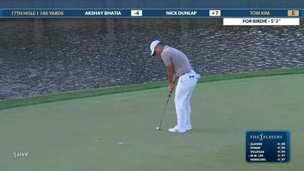 Tom Kim | Round 1 | 17th hole | Shot 2 | 2025 THE PLAYERS