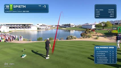 Jordan Spieth | Round 1 | 18th hole | Shot 1 | 2026 WM Phoenix Open