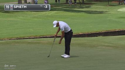 Jordan Spieth | Round 4 | 15th hole | Shot 4 | 2025 FedEx St. Jude