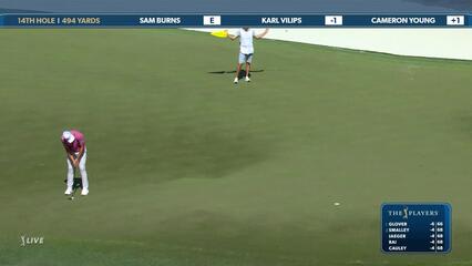 Sam Burns | Round 1 | 14th hole | Shot 3 | 2025 THE PLAYERS