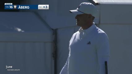 Ludvig Åberg | Round 1 | 16th hole | Shot 4 | 2024 The RSM Classic