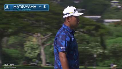 Hideki Matsuyama | Round 1 | 8th hole | Shot 4 | 2026 Sony Open