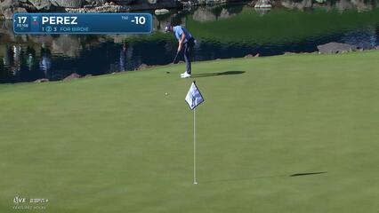Victor Perez | Round 4 | 17th hole | Shot 3 | 2025 The American Express