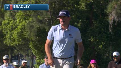 Keegan Bradley | Round 3 | 5th hole | Shot 4 | 2026 Valspar