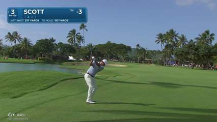 Adam Scott | Round 1 | 3rd hole | Shot 2 | 2026 Sony Open