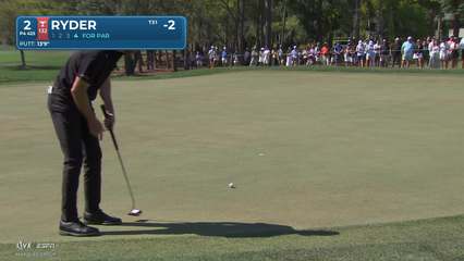 Sam Ryder | Round 3 | 2nd hole | Shot 5 | 2026 Valspar