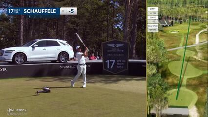 Xander Schauffele | Round 2 | 17th hole | Shot 1 | 2025 Genesis Scottish Open