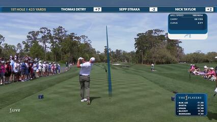 Sepp Straka | Round 2 | 1st hole | Shot 1 | 2025 THE PLAYERS