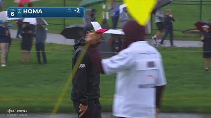 Max Homa | Round 2 | 6th hole | Shot 5 | 2025 the Memorial