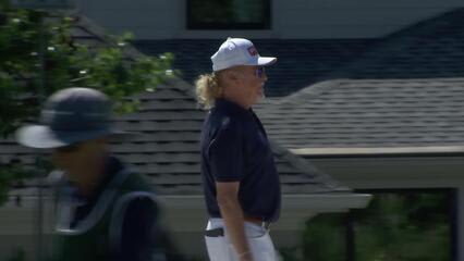 Miguel Angel Jiménez | Round 3 | 16th hole | Shot 2 | 2025 Insperity Invit