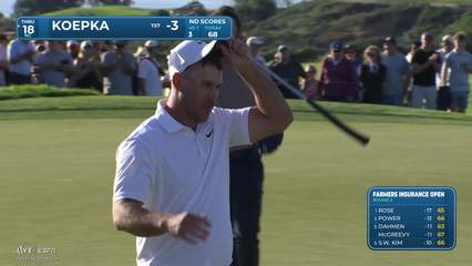 Brooks Koepka | Round 2 | 9th hole | Shot 5 | 2026 Farmers