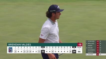 Brendan Valdes | Round 4 | 18th hole | Shot 4 | 2025 3M Open