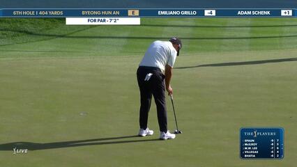 Byeong Hun An | Round 2 | 6th hole | Shot 4 | 2025 THE PLAYERS