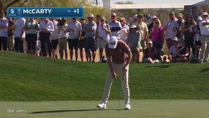 Matt McCarty | Round 1 | 5th hole | Shot 5 | 2025 WM Phoenix Open
