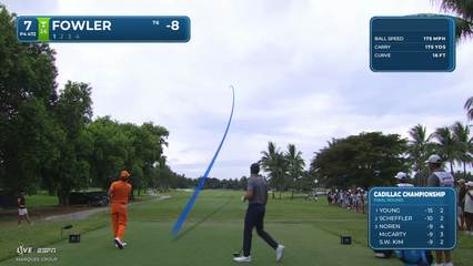 Rickie Fowler | Round 4 | 7th hole | Shot 1 | 2026 Cadillac