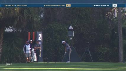 Kristoffer Reitan | Round 3 | 2nd hole | Shot 1 | 2026 THE PLAYERS