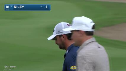 Davis Riley | Round 1 | 18th hole | Shot 4 | 2025 Mexico Open