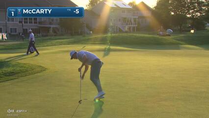 Matt McCarty | Round 4 | 1st hole | Shot 4 | 2025 3M Open