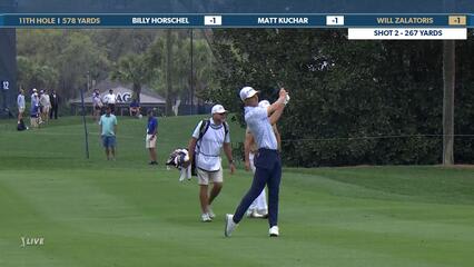 Will Zalatoris | Round 4 | 11th hole | Shot 2 | 2025 THE PLAYERS