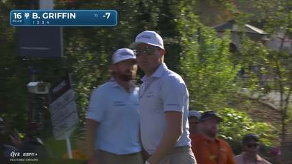 Ben Griffin | Round 1 | 16th hole | Shot 1 | 2025 Procore