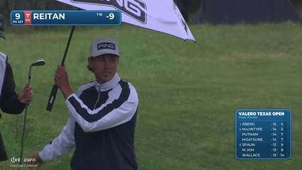 Kristoffer Reitan | Round 4 | 9th hole | Shot 3 | 2026 Valero