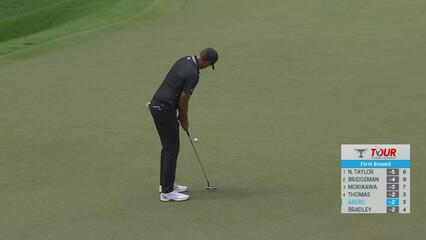 Ludvig Åberg | Round 1 | 4th hole | Shot 3 | 2025 TOUR Championship